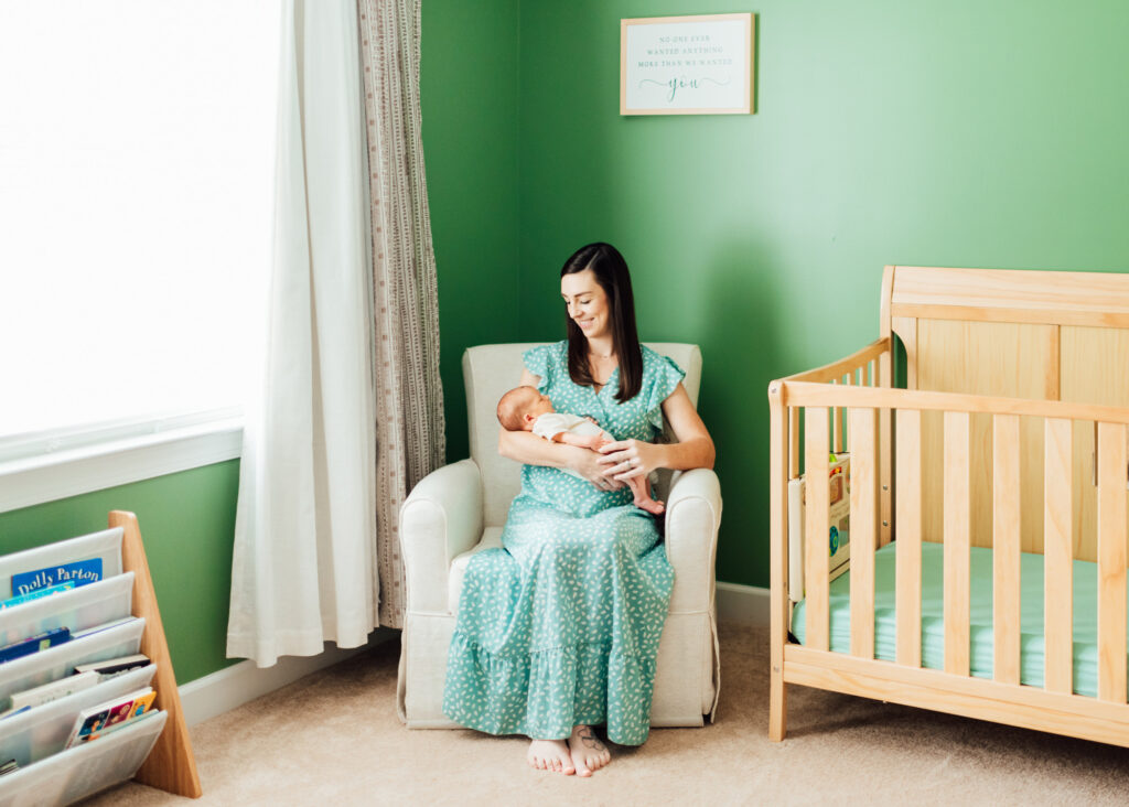 Lifestyle Newborn Session in the comfort of your home